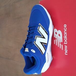 New Balance Fresh Foam X 3000v7 Mens Baseball - Color: Blue/White - Size: 10.5